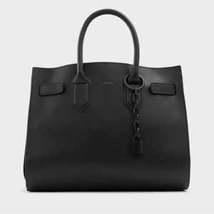 Aldo Geniculata Black Tote Bag